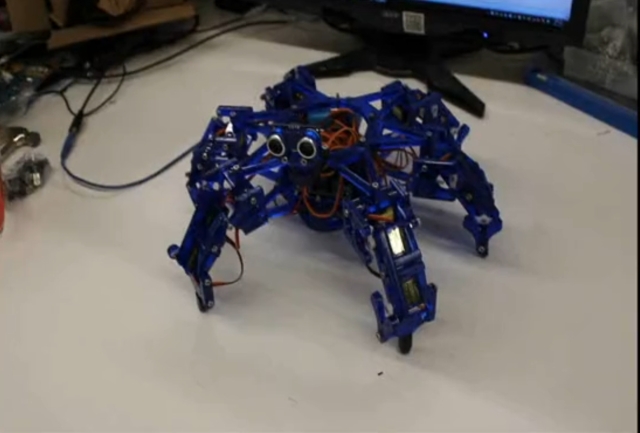 Готовый набор для сборки робота (видео)