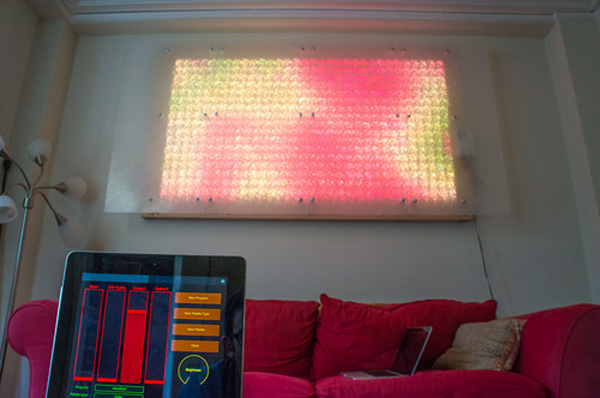 Декоративная светодиодная панель Aurora LED (видео)