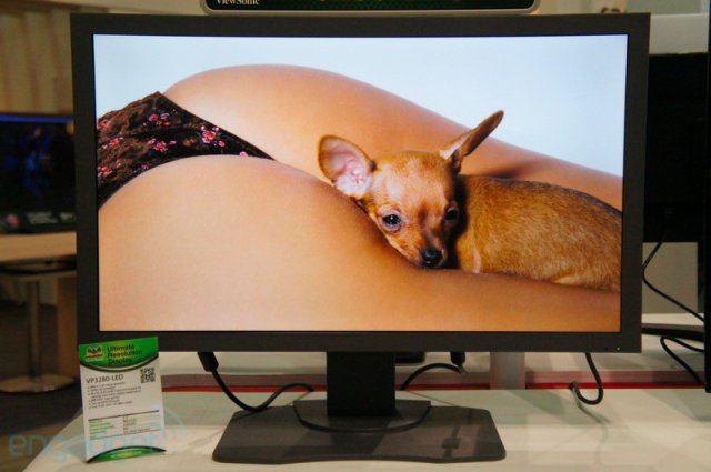 ViewSonic VP3280-LED 31.5-inch 4K monitor prototype hands-on (5 pics + video)