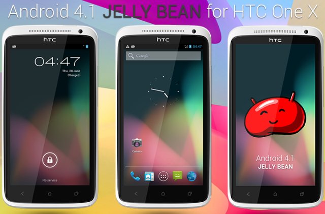 На флагмане HTC One X запустили свежайшую версию Android 4.1 (6 фото + видео)