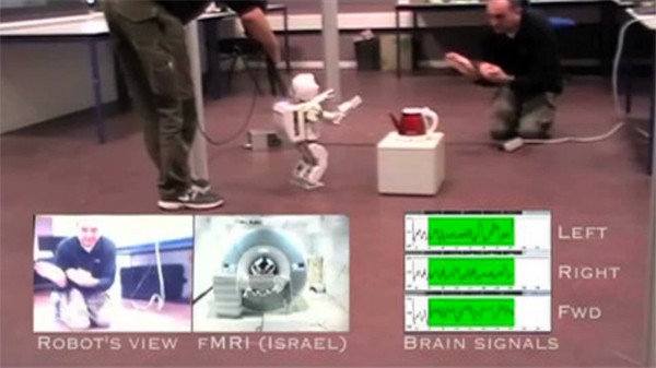 Управление роботом с помощью силы мысли (видео)