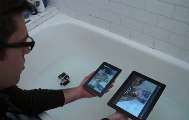 Краш-тест iPad3 и Google Nexus 7 (видео)