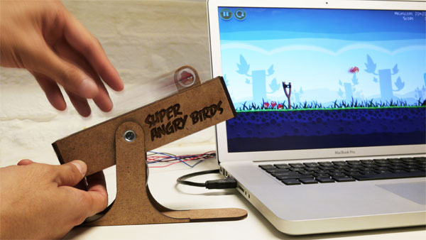 USB-контроллер для Angry Birds (видео)