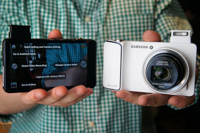 Samsung Galaxy Camera - живые фотографии и видео