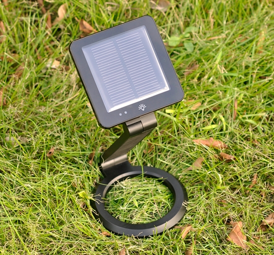 Светодиодная лампа с солнечной батареей и зарядкой