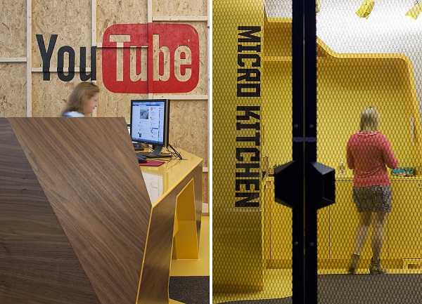 Офис YouTube в Лондоне (15 фото)