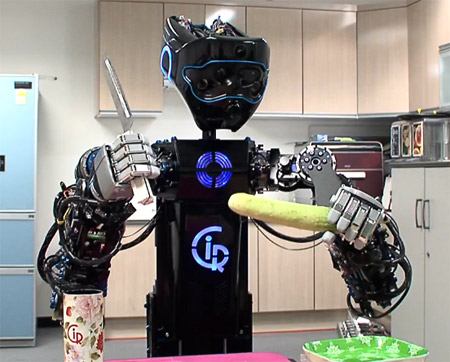 Корейский робот-кулинар Ciros (2 видео)
