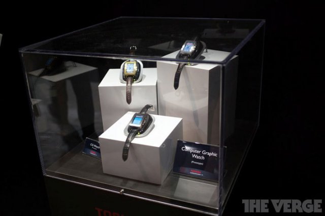 Прототип умных часов Toshiba (7 фото)