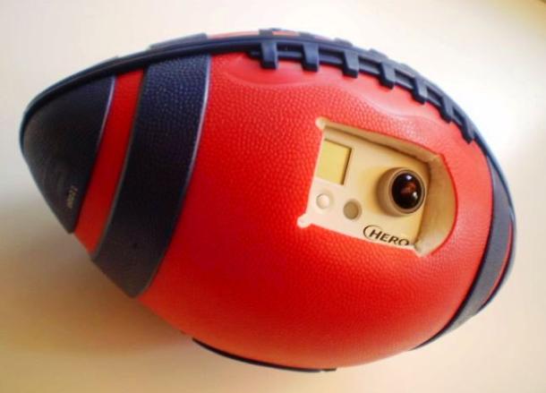 Мяч со встроенной камерой (видео)