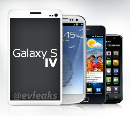 Рендеры смартфона Samsung Galaxy S IV