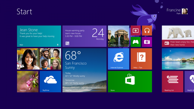 Microsoft показала обновлённую ОС Windows 8.1 (5 фото)