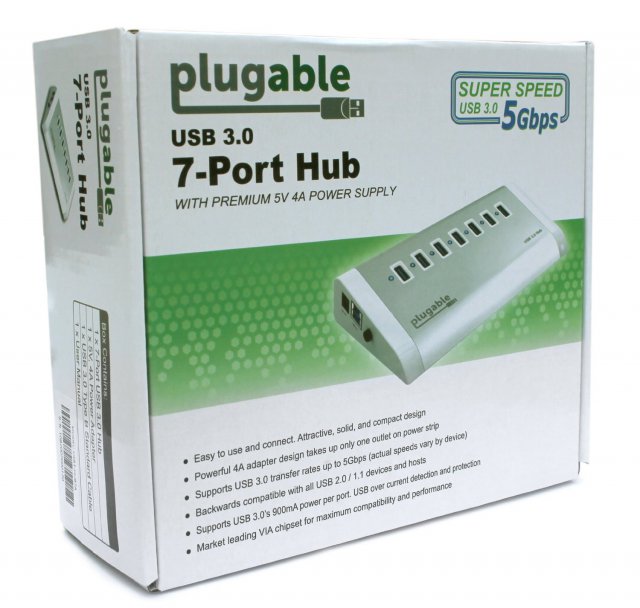 Быстрый 7-портовый USB-хаб