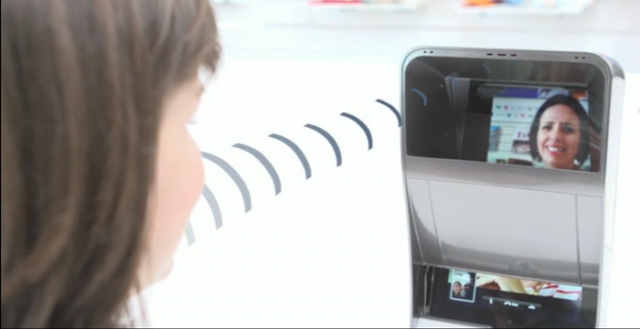 eTeleporter - технология, позволяющая смотреть в глаза собеседнику при видеозвонке (6 фото, видео)