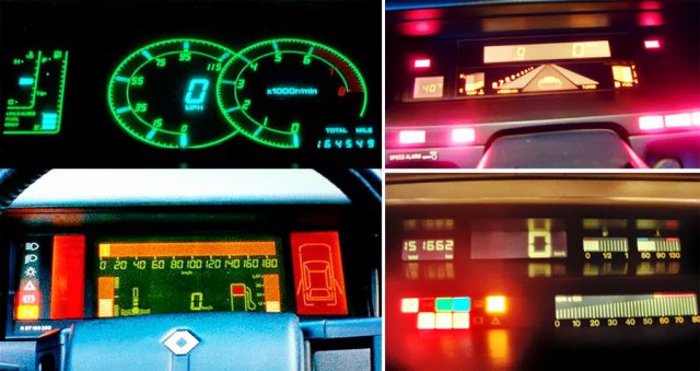 Фантастические приборные панели в реальных автомобилях (27 фото)
