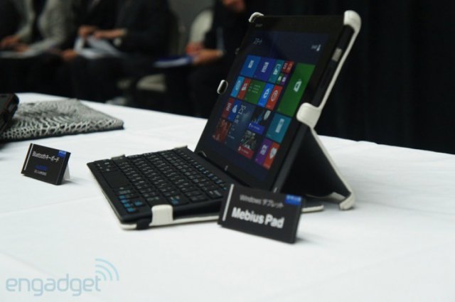 Mebius Pad - планшет на Windows 8 от компании Sharp (8 фото)