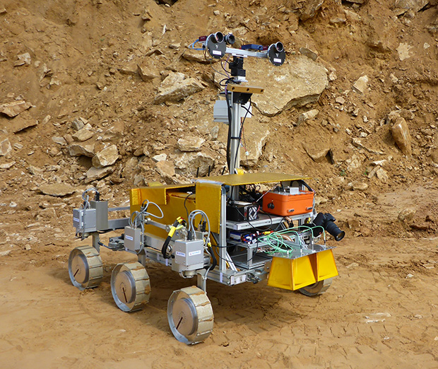 Марсоход ExoMars Rover проходит испытания в чилийской пустыне (видео)