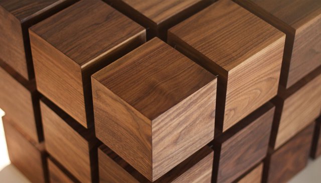 Float Table - стол из левитирующих кубов (5 фото + видео)