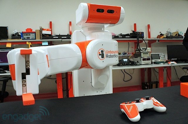 Однорукий полуавтономный робот UBR-1 (7 фото + видео)