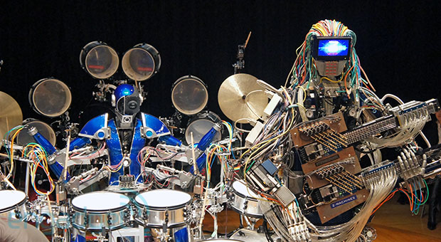 Роботы-музыканты Z-Machines 
