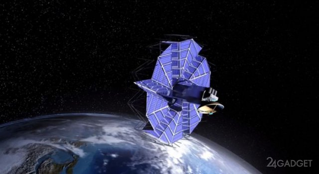 Оригами снизит стоимость космических аппаратов (видео)