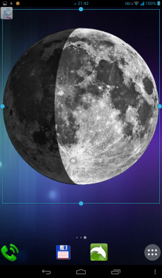 Moonie Widget 1.2 Виджет фаз луны