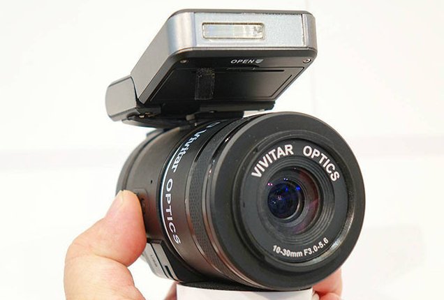 Vivitar IU680 - внешняя камера со вспышкой для гаджетов (7 фото)