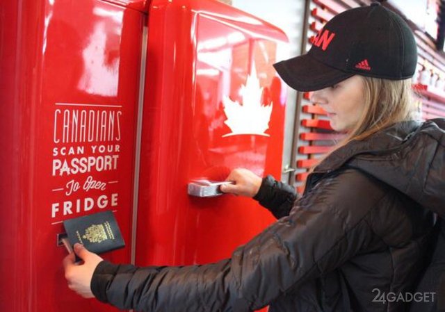 Канадский пивной холодильник (2 видео)