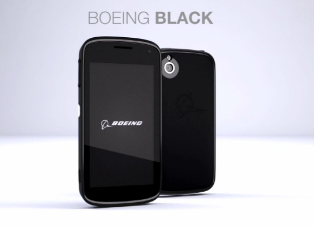 Boeing Black - смартфон с необычной защитой информации (2 фото)