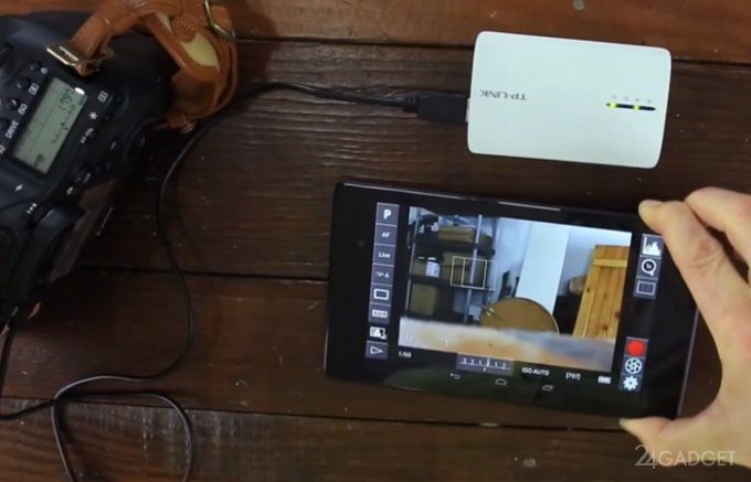 Самодельный беспроводной монитор и контроллер для цифровой камеры (видео)