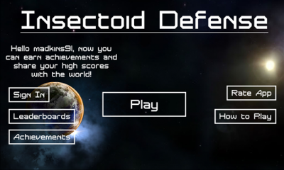 Insectoid Defense 2.0.1.0 Защищаем базу от агрессивных инопланетян