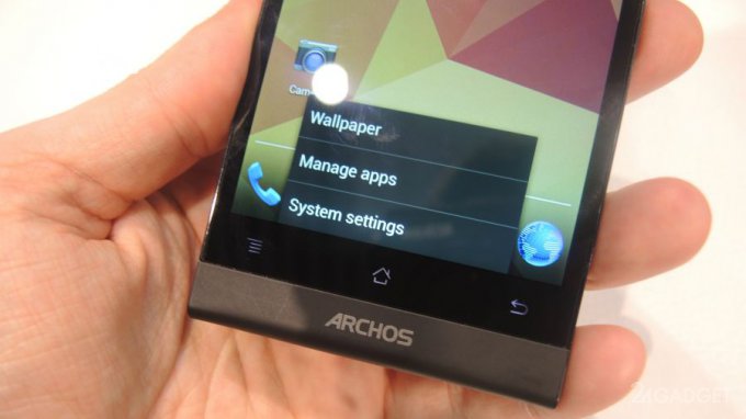 Предварительный обзор смартфона Archos 50c Oxygen