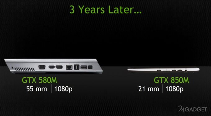 Новая линейка видеокарт для ноутбуков от Nvidia (12 фото)