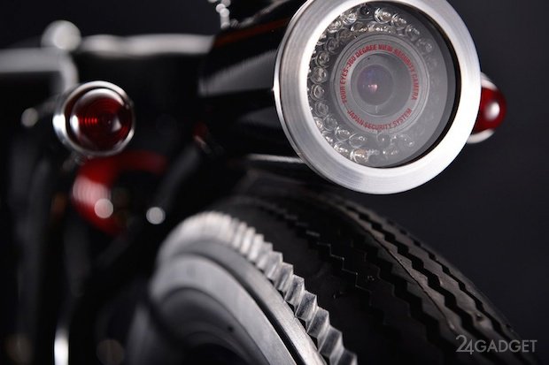 Мотоцикл для скрытого видеонаблюдения (10 фото)