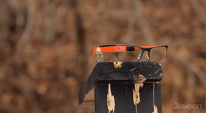 Google Glass не защитят от попадания пули (видео)