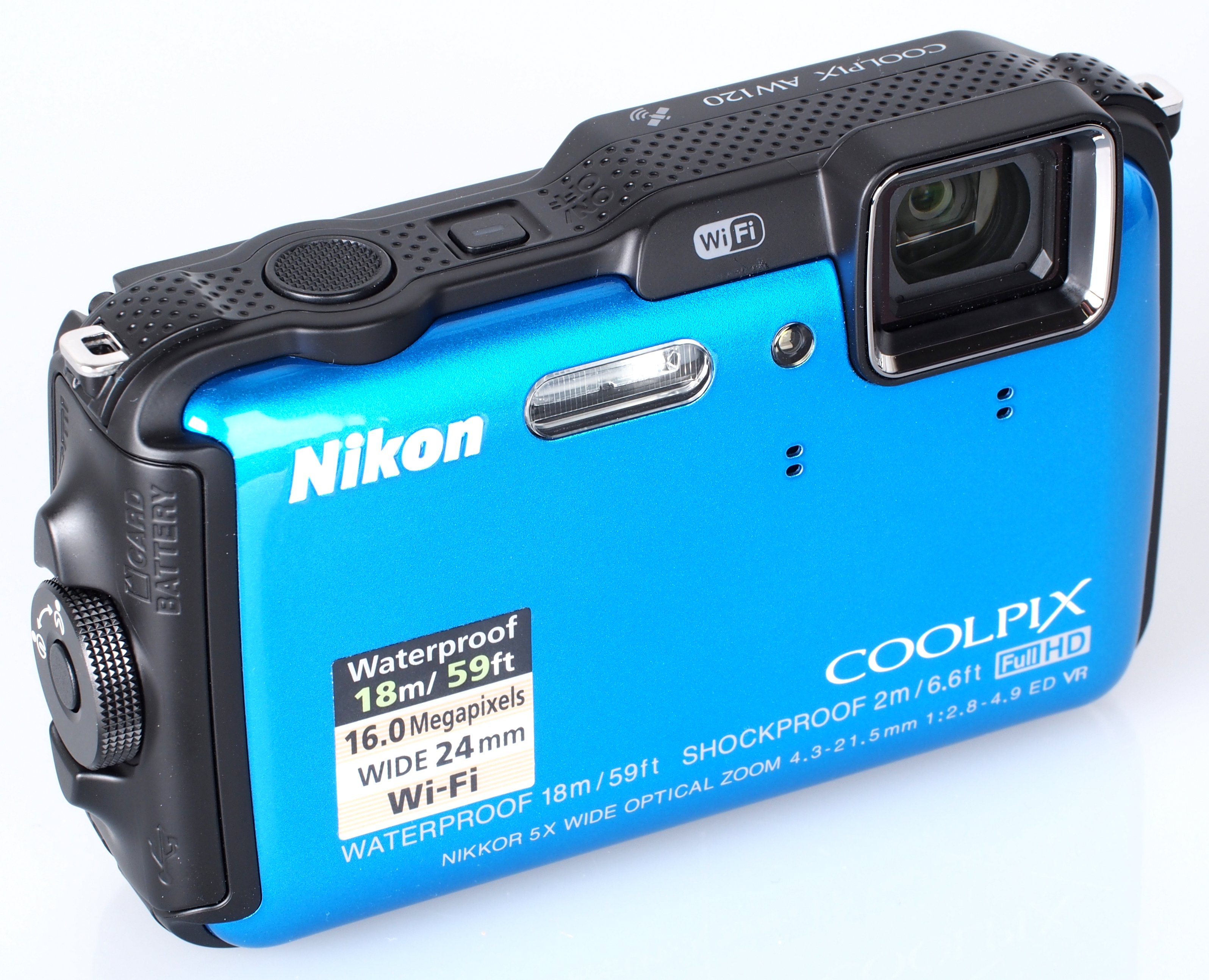 Обзор водонепроницаемой цифровой мыльницы Nikon Coolpix AW120 » 24Gadget.Ru  :: Гаджеты и технологии