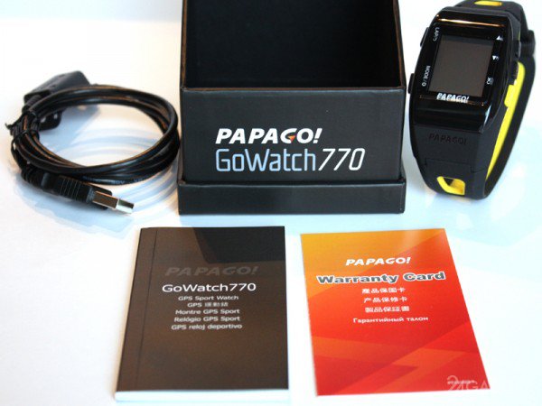 Papago GoWatch 770 - еще одни часы с GPS для спортсменов 