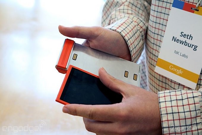 Компания Google представила первый прототип модульного смартфона Project Ara (22 фото)
