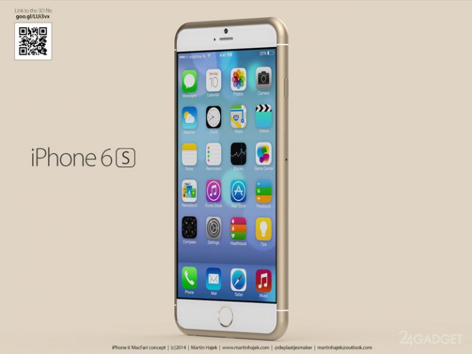 Очередные концепты iPhone 6s и 6c 