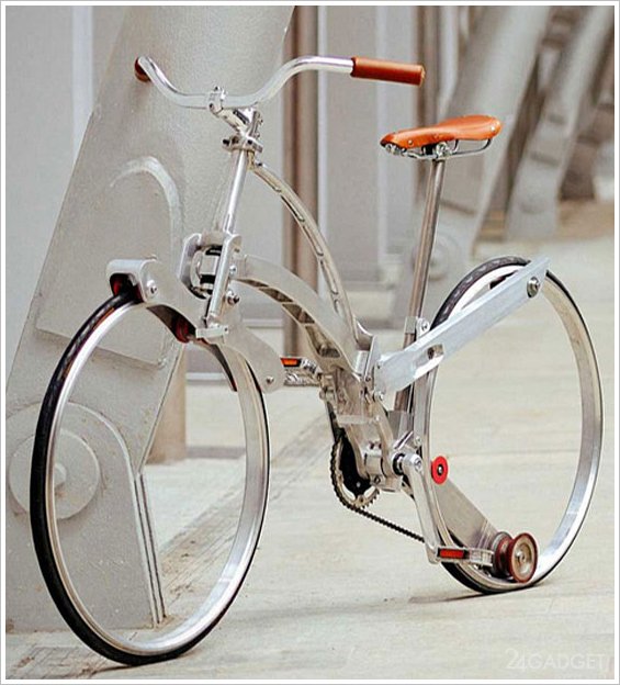 Sada Bike - складной велосипед размером с зонтик (видео)