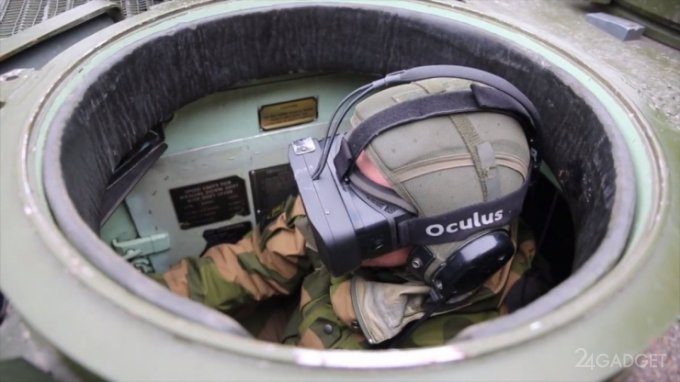 Oculus Rift на службе у норвежских танкистов (видео)
