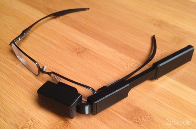 Доступная альтернатива Google Glass (2 фото + видео)
