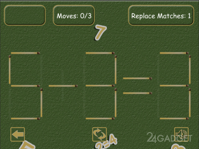 Matches 1.9 Логическая математическая игра