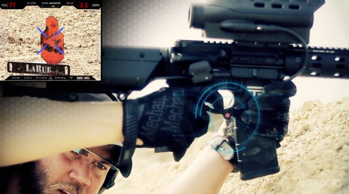Google Glass объединили с умным снайперским прицелом (видео)