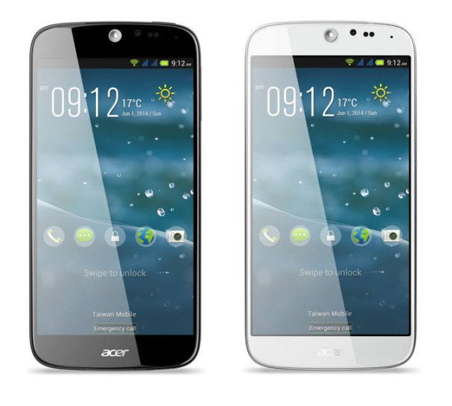 Новый смартфон и фитнес-браслет от Acer (2 фото)