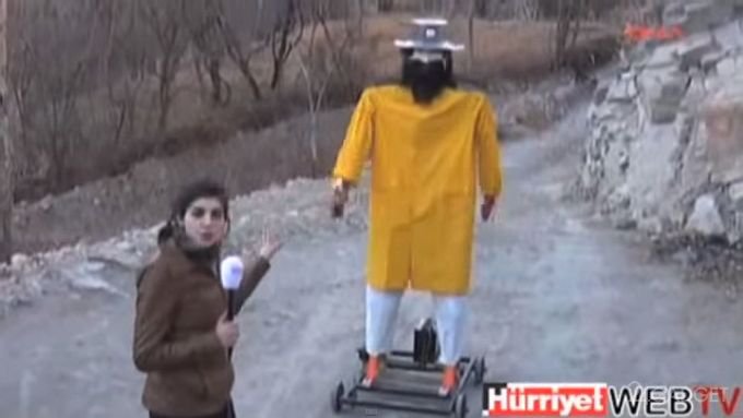 Турецкий робот-убийца (видео)