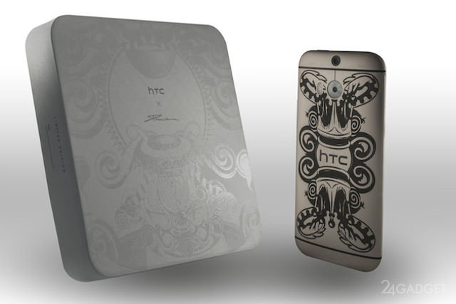 HTC One M8 Limited Edition: драгоценные металлы и татуировки