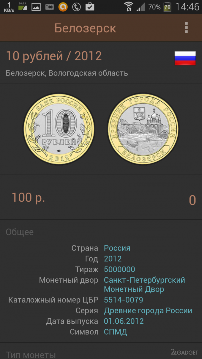 The Last Coin: Монеты CCCР и России 1.0 Каталог монет