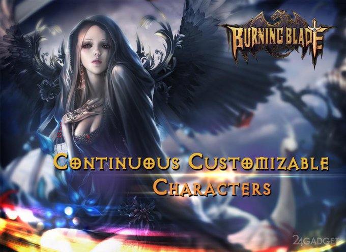 Burning Blade 1.0.0.5 Создайте персонажа и бросьте вызов демонам