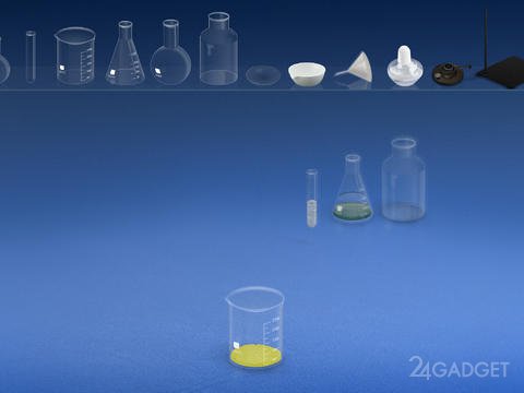 Chemist 3.2.2 Химические опыты у тебя на iPad