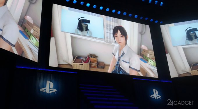 Sony показала первое оригинальное приложение для своего шлема виртуальной реальности (видео)